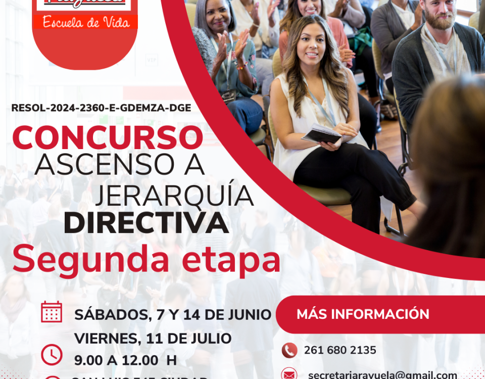 liderazgo capacitación concurso directivo